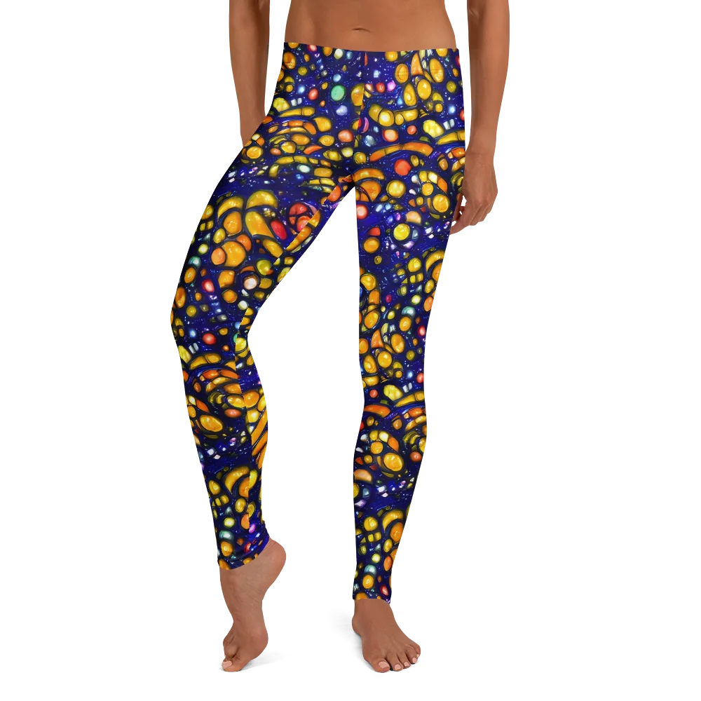 Ultramarine Carnival on Leggings — Front