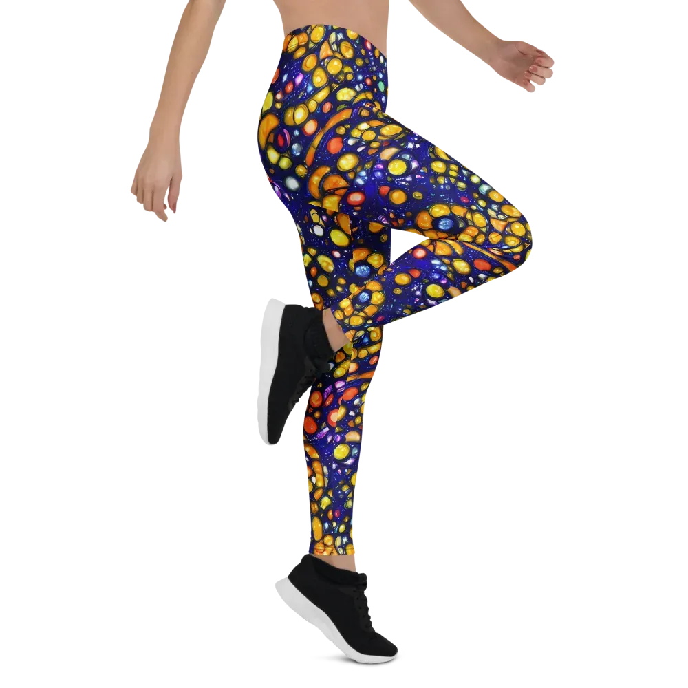 Ultramarine Carnival on Leggings — Right