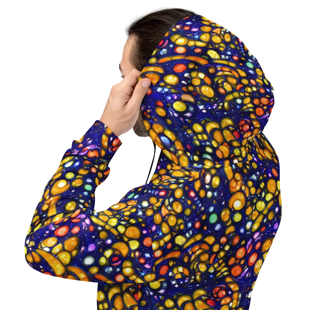 Ultramarine Carnival on Hoodie — Back