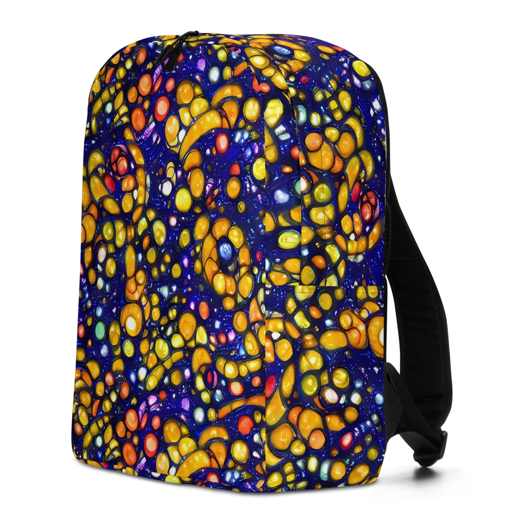 Ultramarine Carnival on Minimalist Backpack — Left
