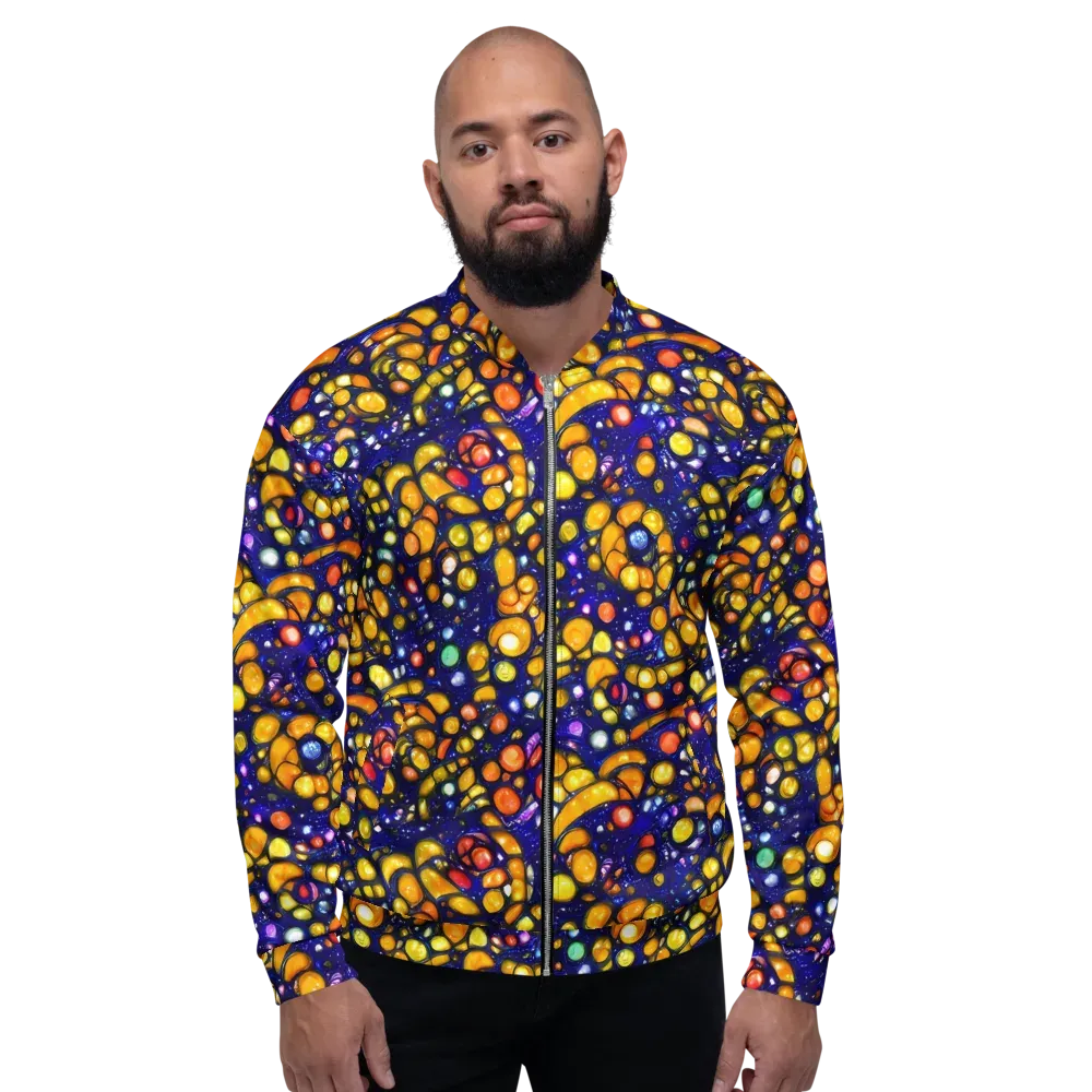 Ultramarine Carnival on Bomber Jacket — Front