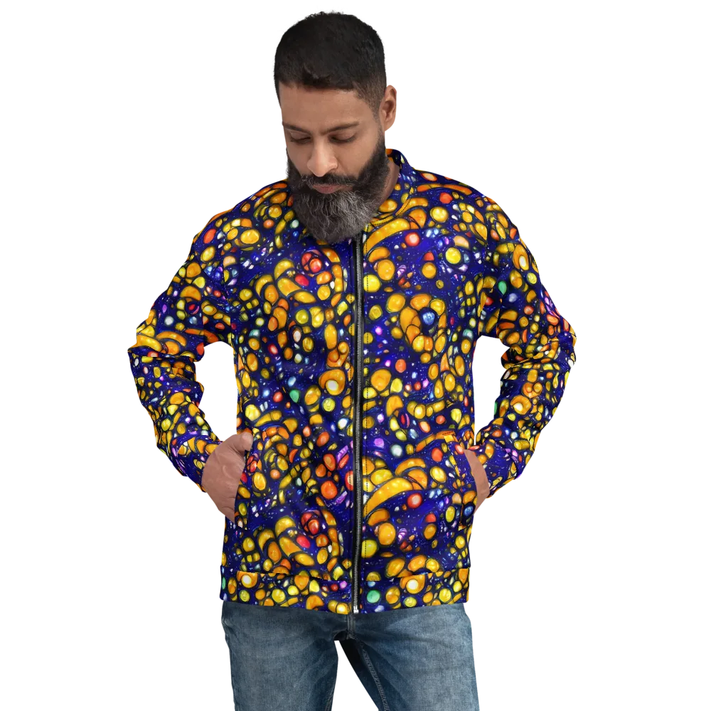 Ultramarine Carnival on Bomber Jacket — Front
