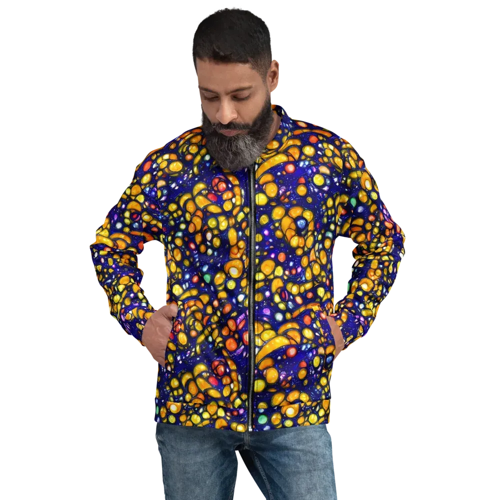 Ultramarine Carnival on Bomber Jacket — Front