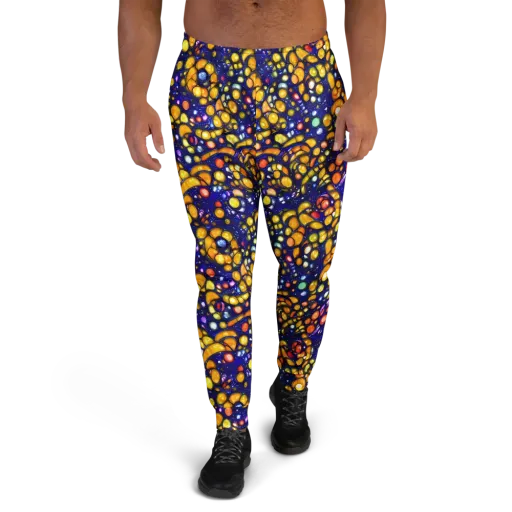 Ultramarine Carnival on a Men's Joggers