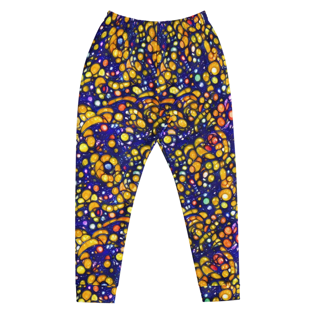 Ultramarine Carnival on Men's Joggers — Front