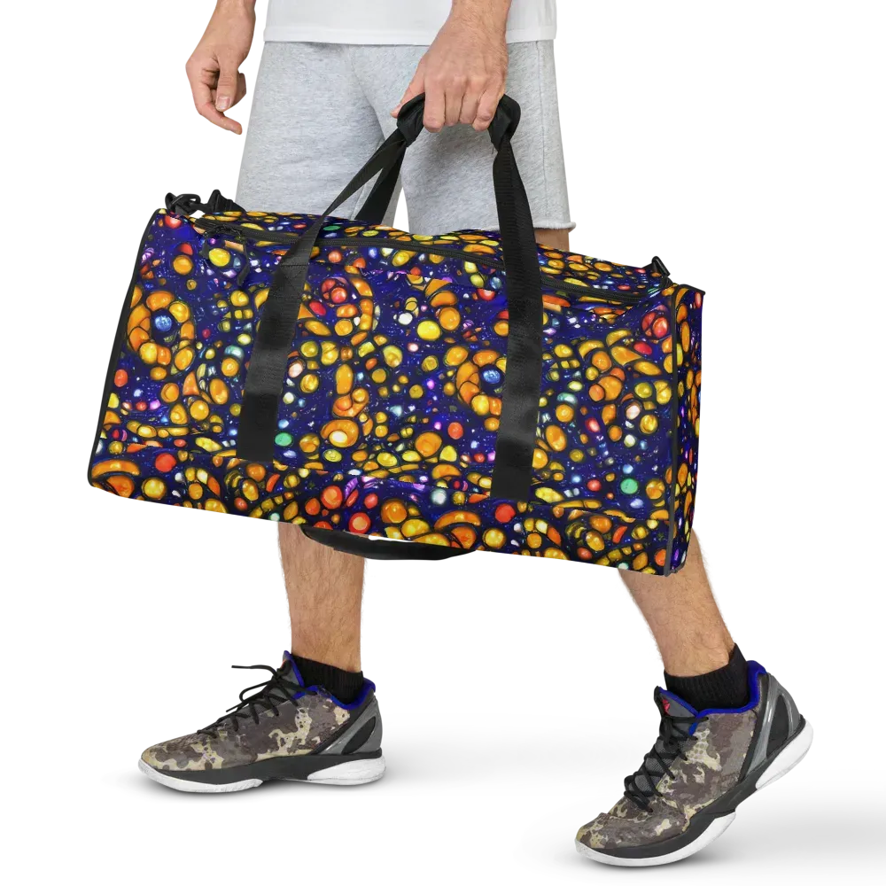 Ultramarine Carnival on Duffle Bag — Front