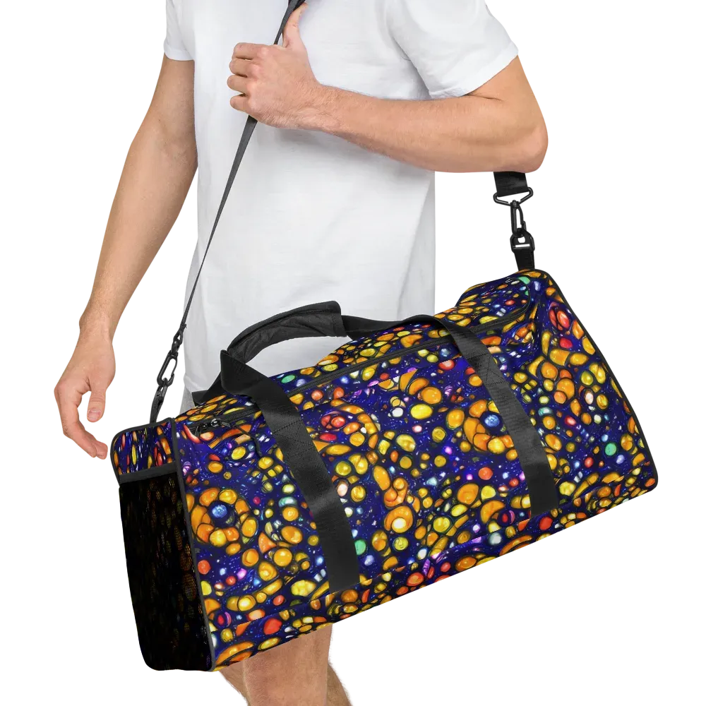 Ultramarine Carnival on Duffle Bag — Right Front
