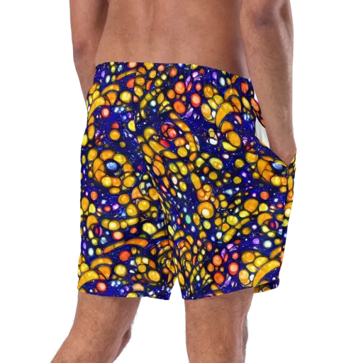 Ultramarine Carnival on a Swim Trunks