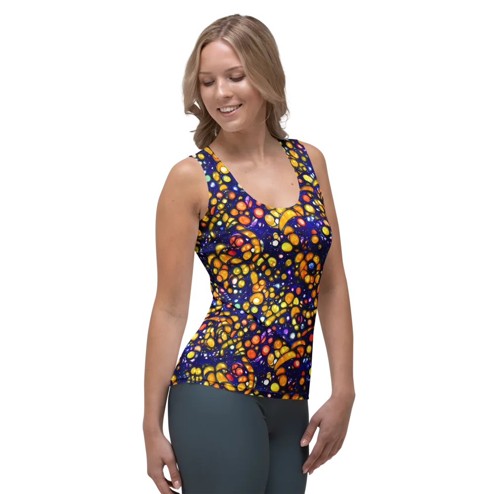 Ultramarine Carnival on Women's Tank Top — Right Front