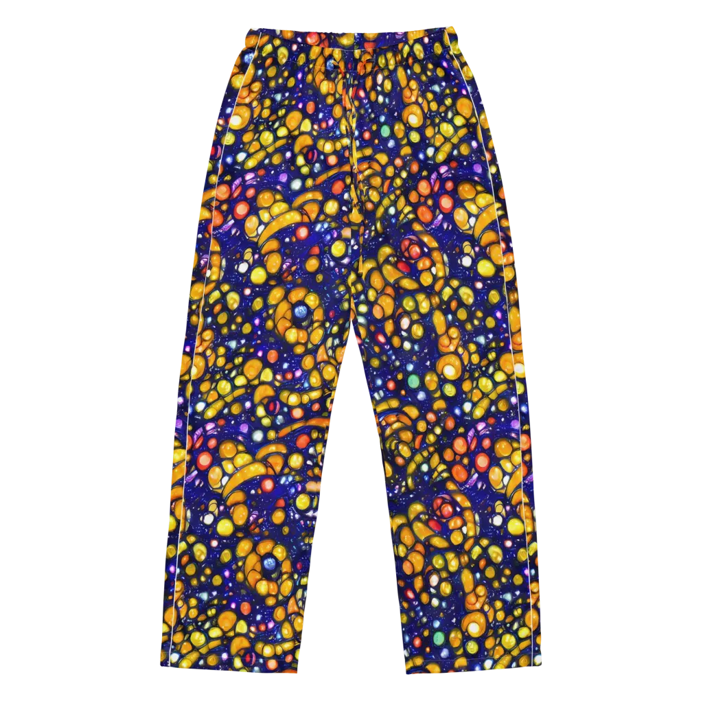 Ultramarine Carnival on Women's Pajama Pants — Front