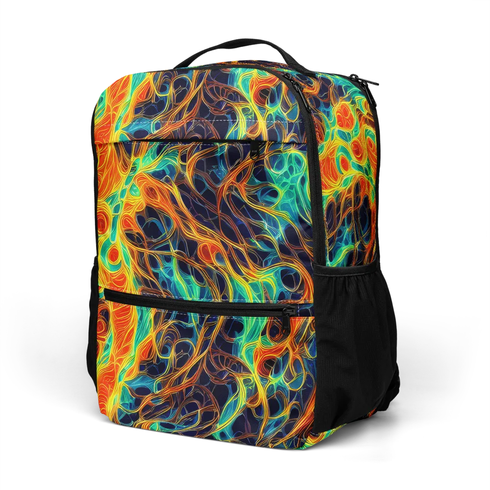Molten Aurora on Utility Backpack — Left Front