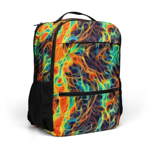 Molten Aurora on a Utility Backpack