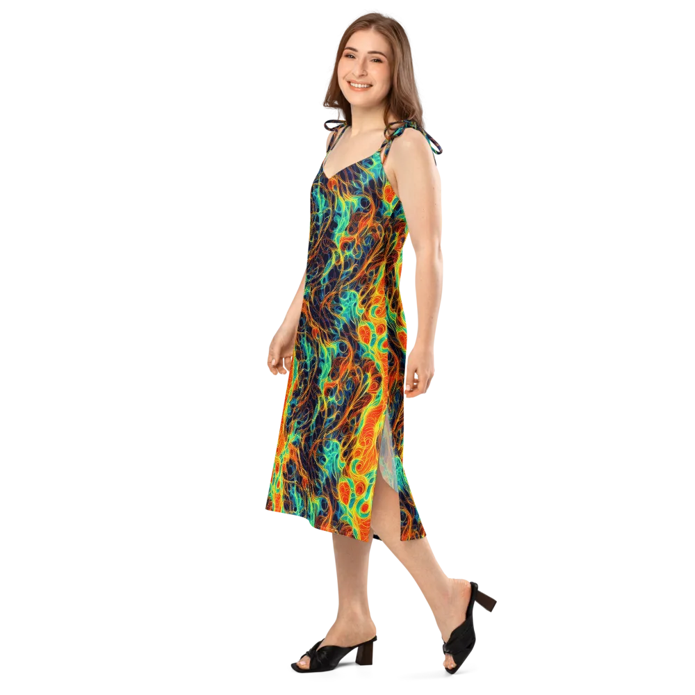 Molten Aurora on Slip Dress — Left Front