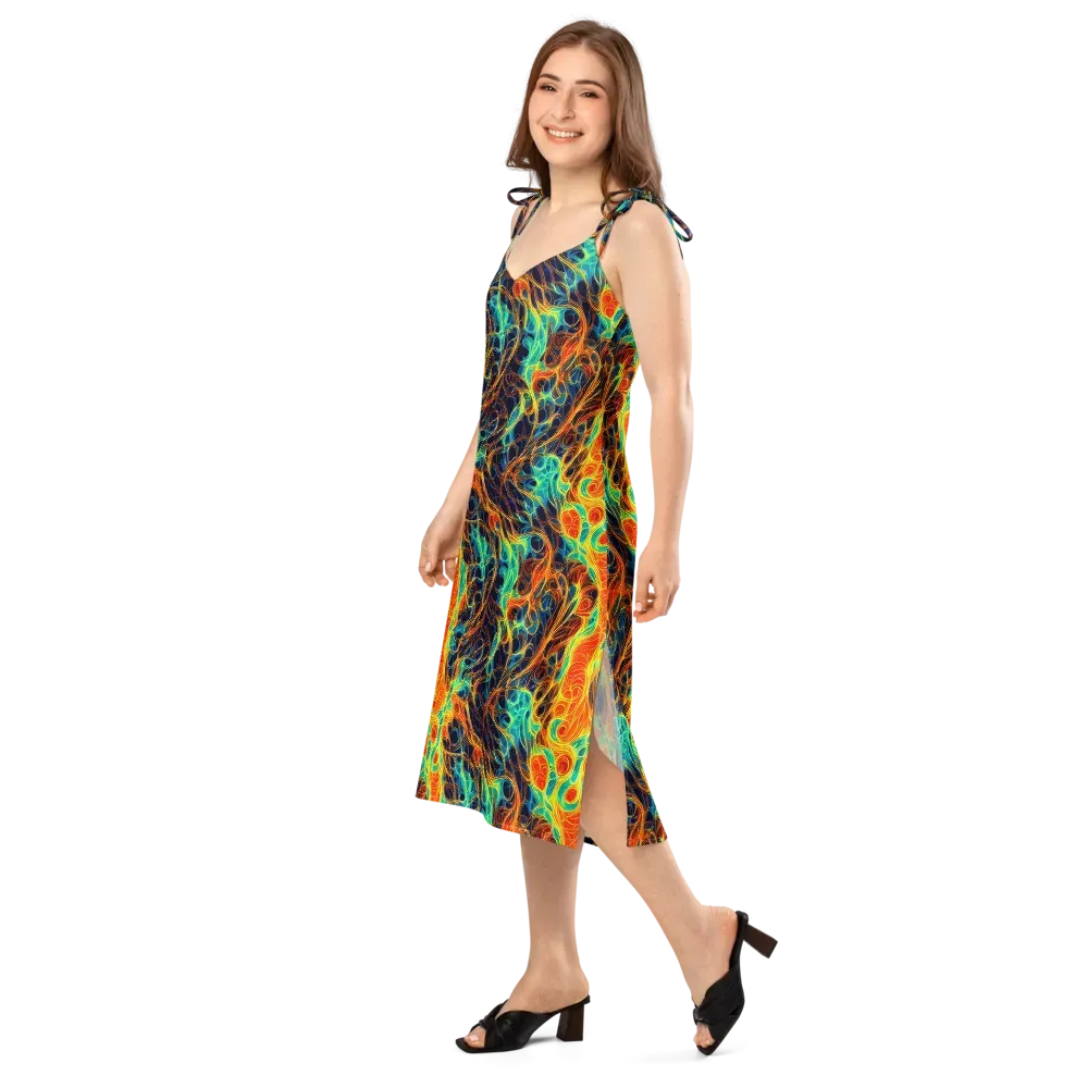 Molten Aurora on Slip Dress — Left Front
