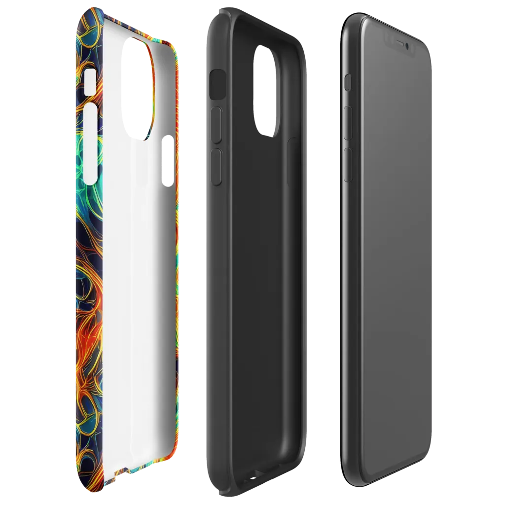 Molten Aurora on Tough Case for iPhone® — Right