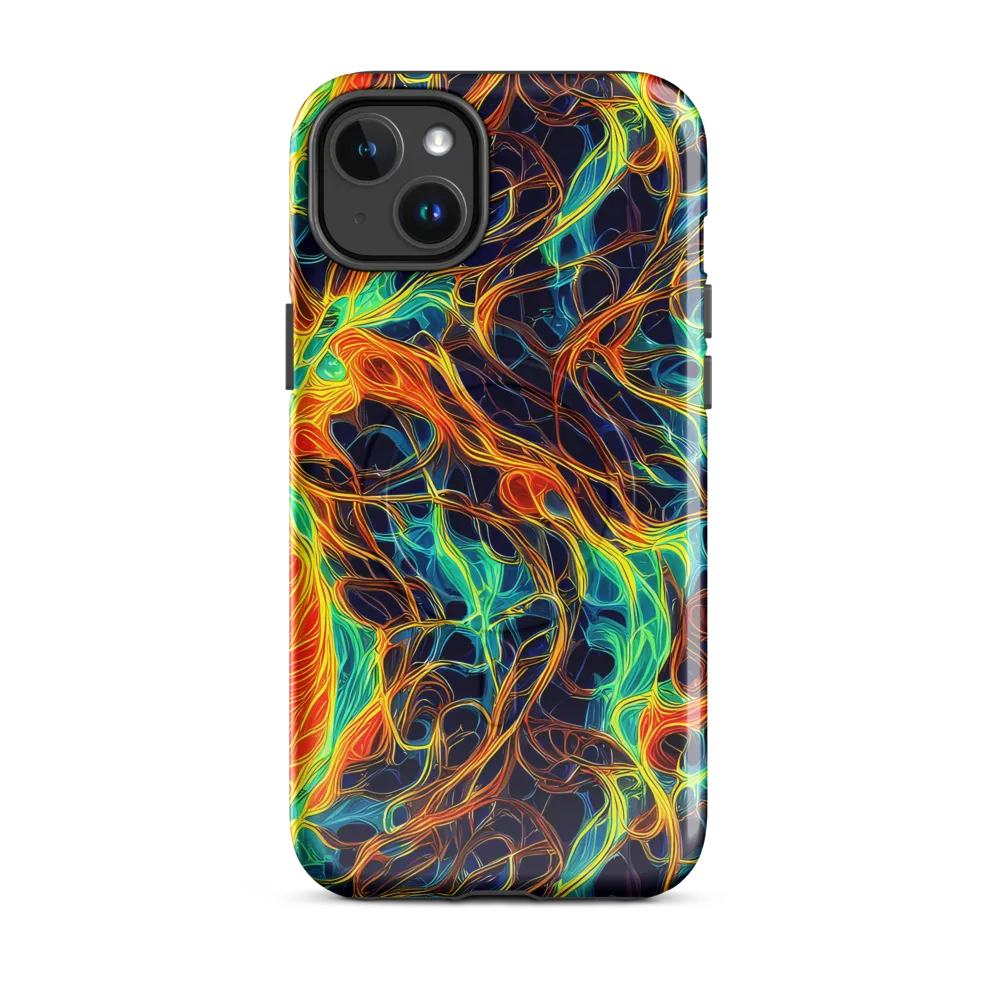 Molten Aurora on MagSafe Tough Case for iPhone® — Front