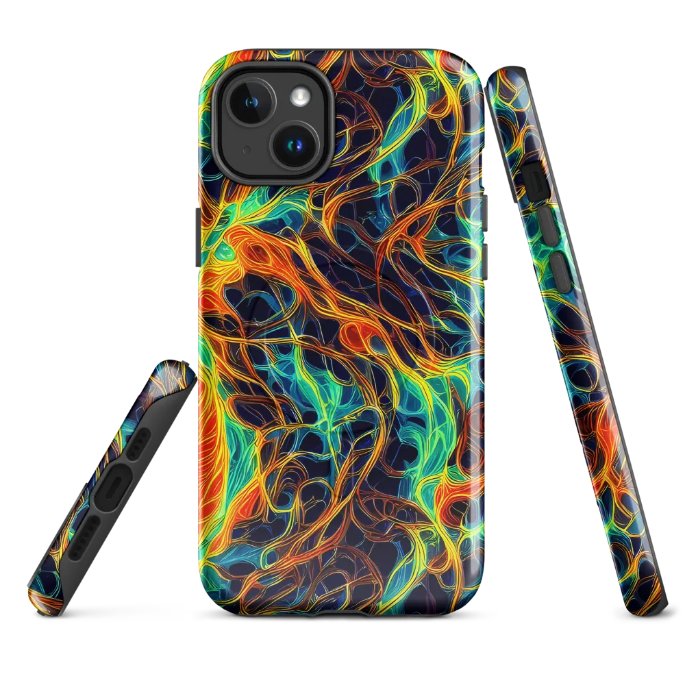 Molten Aurora on MagSafe Tough Case for iPhone® — Front