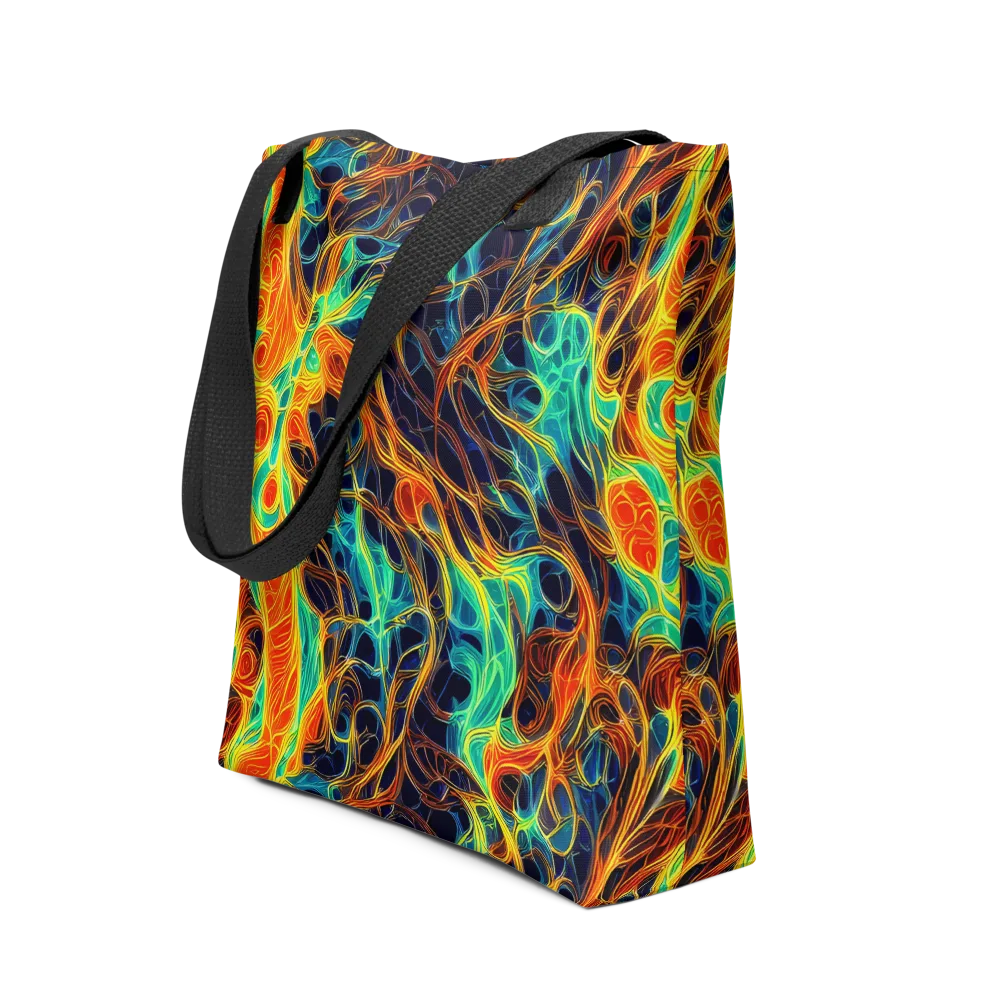 Molten Aurora on Tote Bag — Front