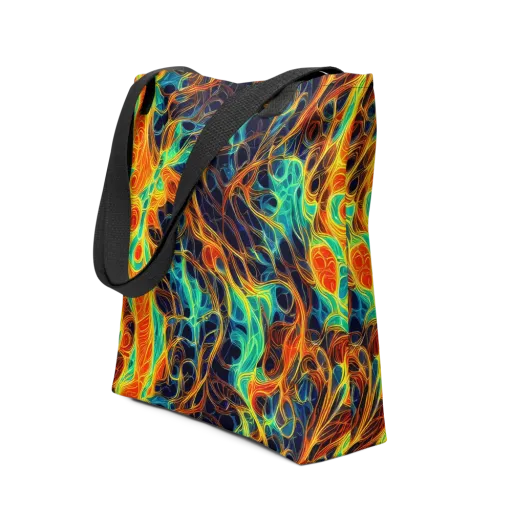 Molten Aurora on a Tote Bag