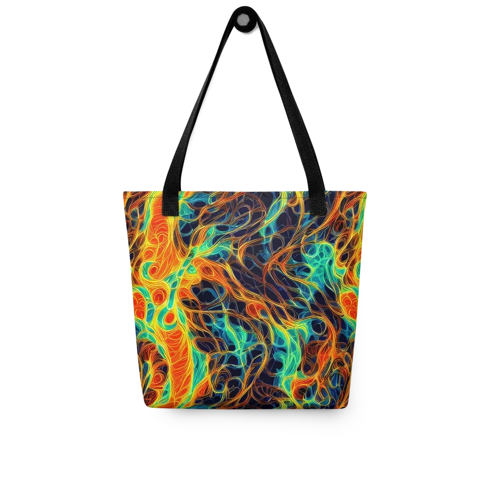 Molten Aurora on Tote Bag — Front