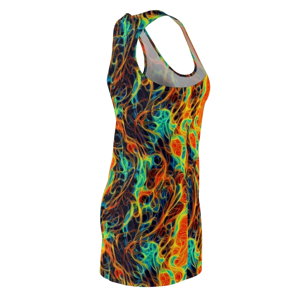 Molten Aurora on Racerback Dress — Back Side