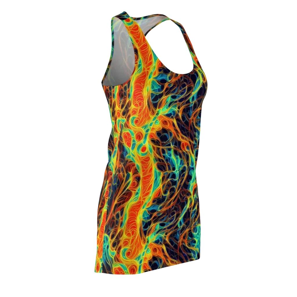 Molten Aurora on Racerback Dress — Front Side