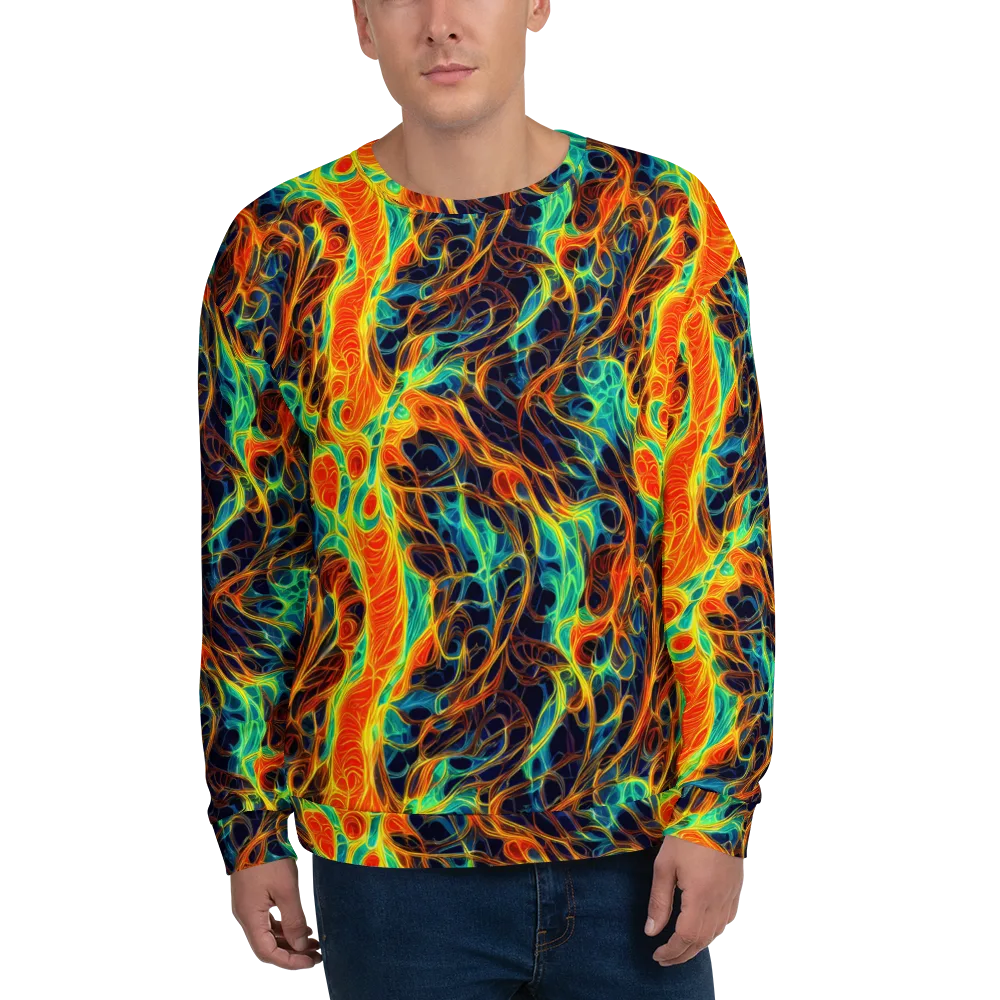 Molten Aurora on Sweatshirt — Front