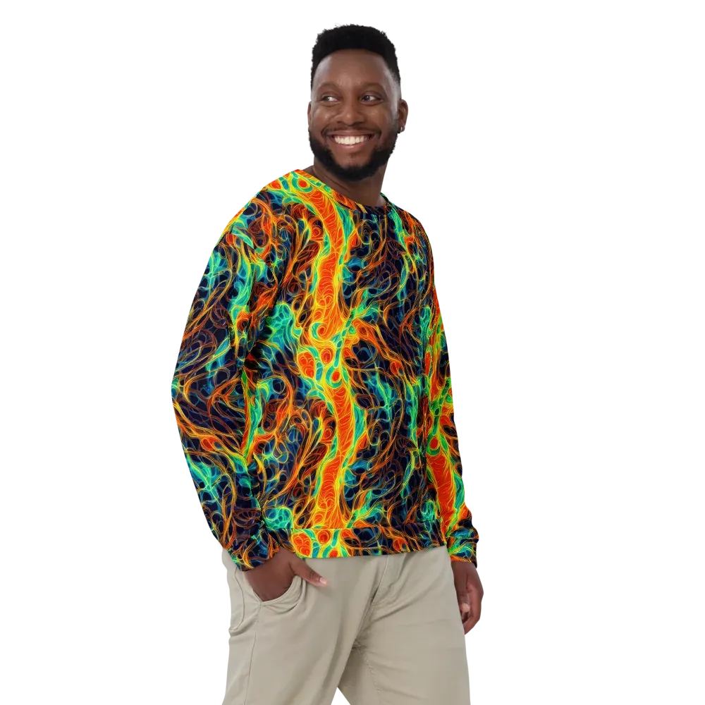 Molten Aurora on Sweatshirt — Front
