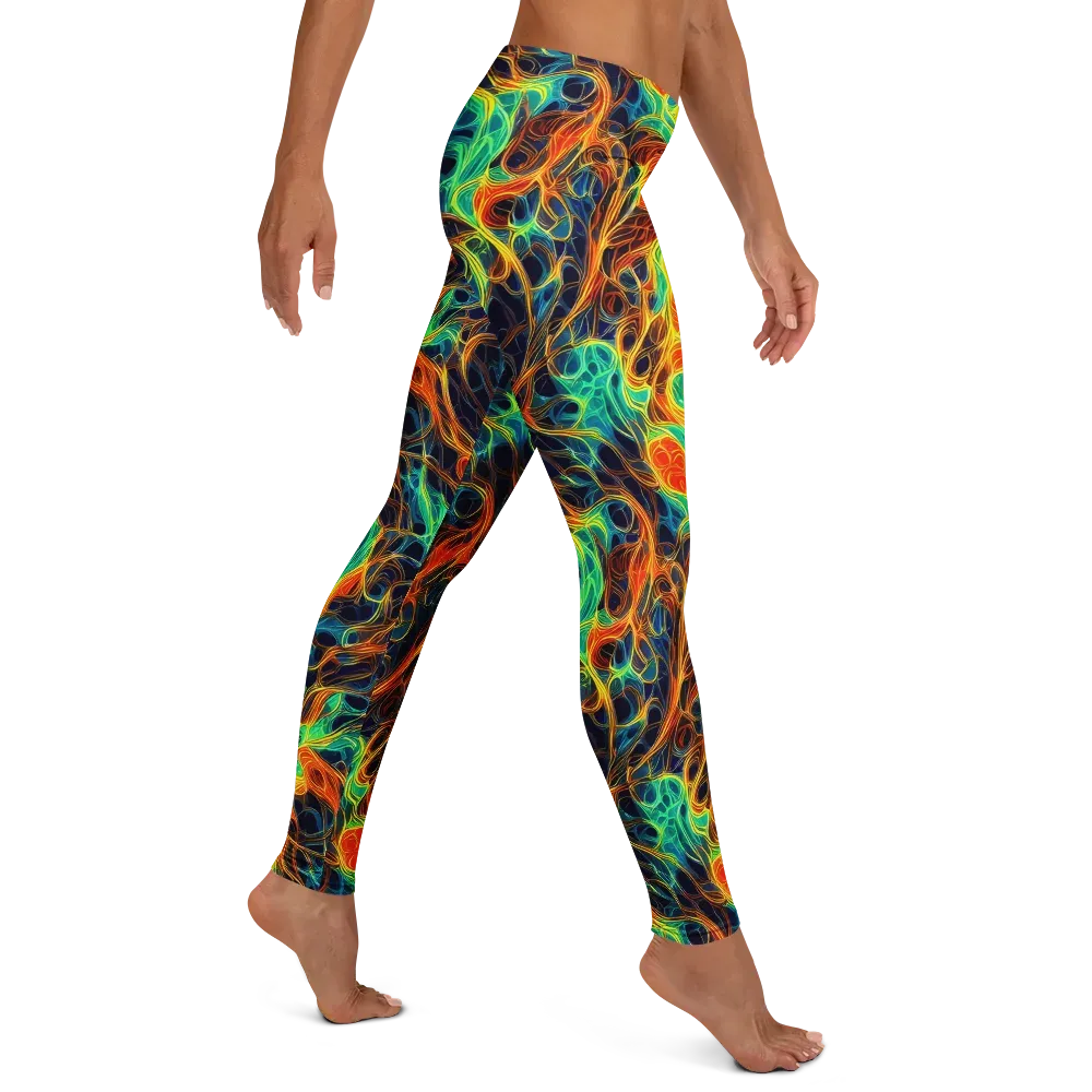 Molten Aurora on Leggings — Right