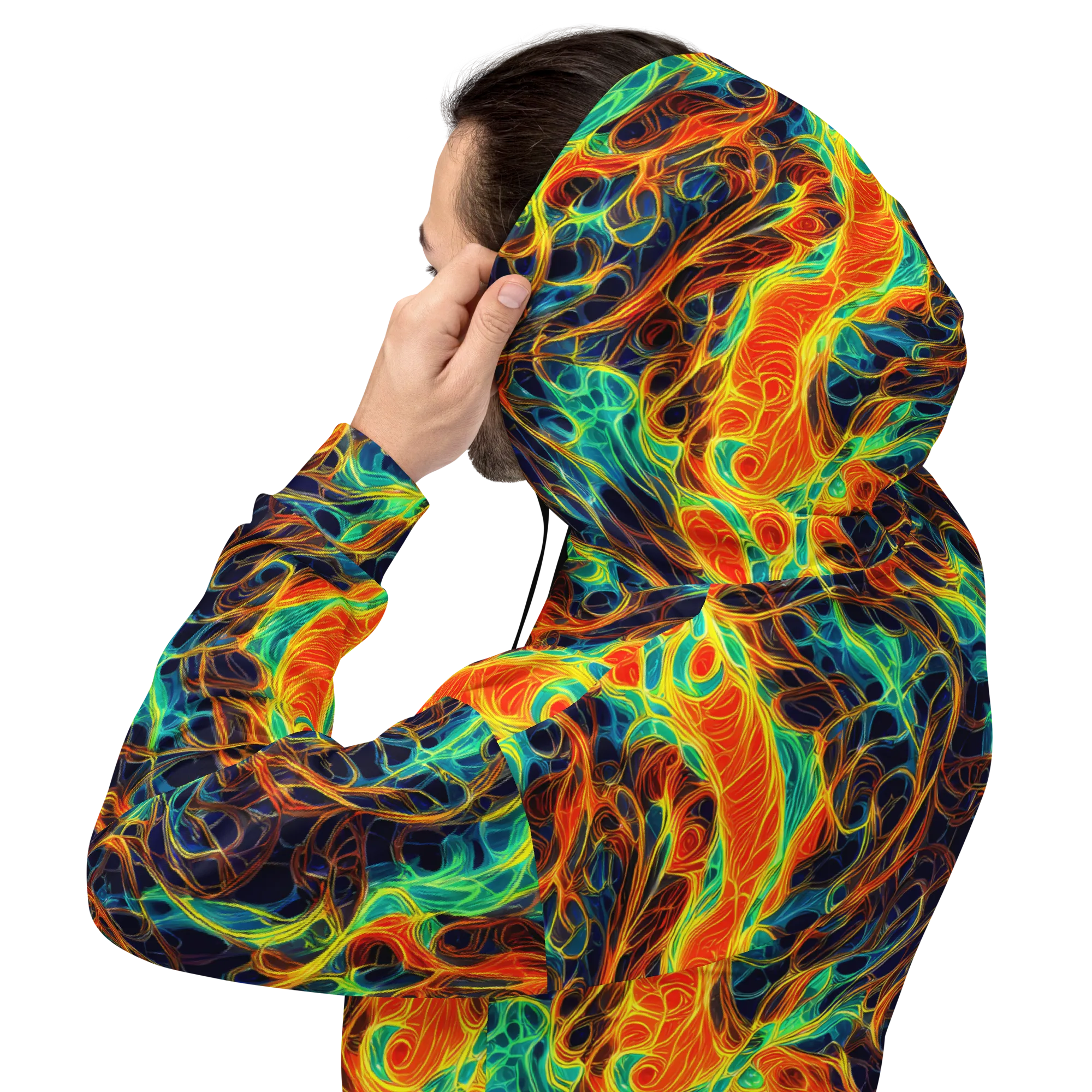 Molten Aurora on Hoodie — Back