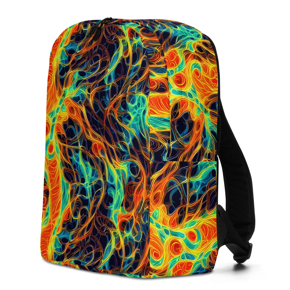 Molten Aurora on Minimalist Backpack — Left