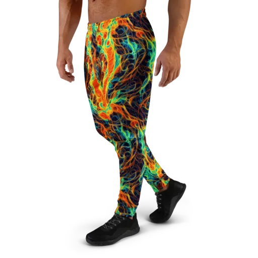 Molten Aurora on a Men's Joggers