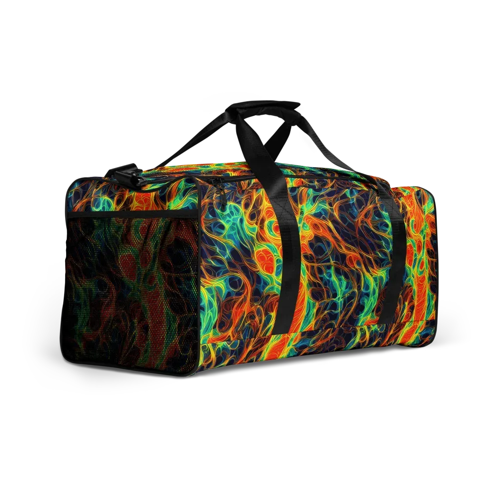 Molten Aurora on Duffle Bag — Right Front