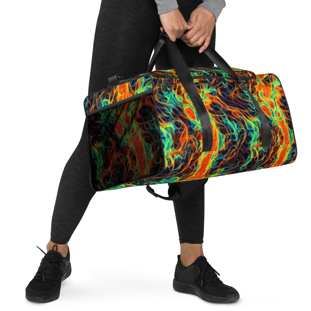 Molten Aurora on Duffle Bag — Right Front