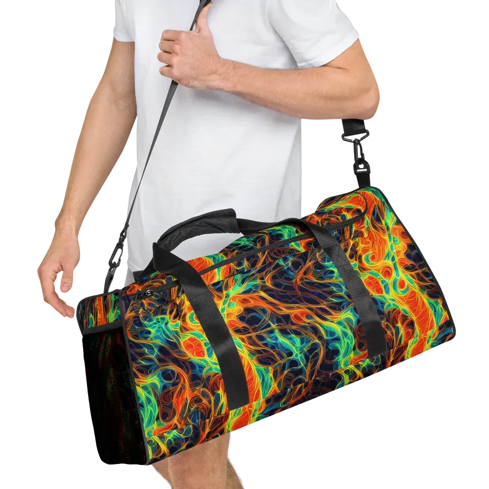Molten Aurora on Duffle Bag — Right Front