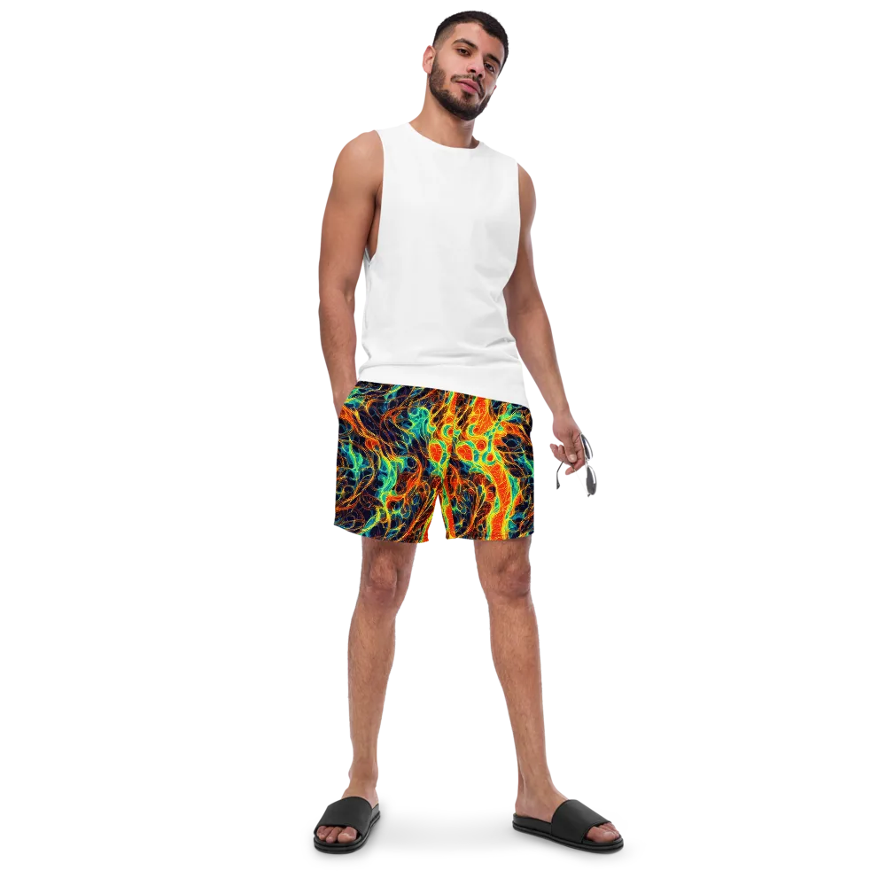 Molten Aurora on Swim Trunks — Front