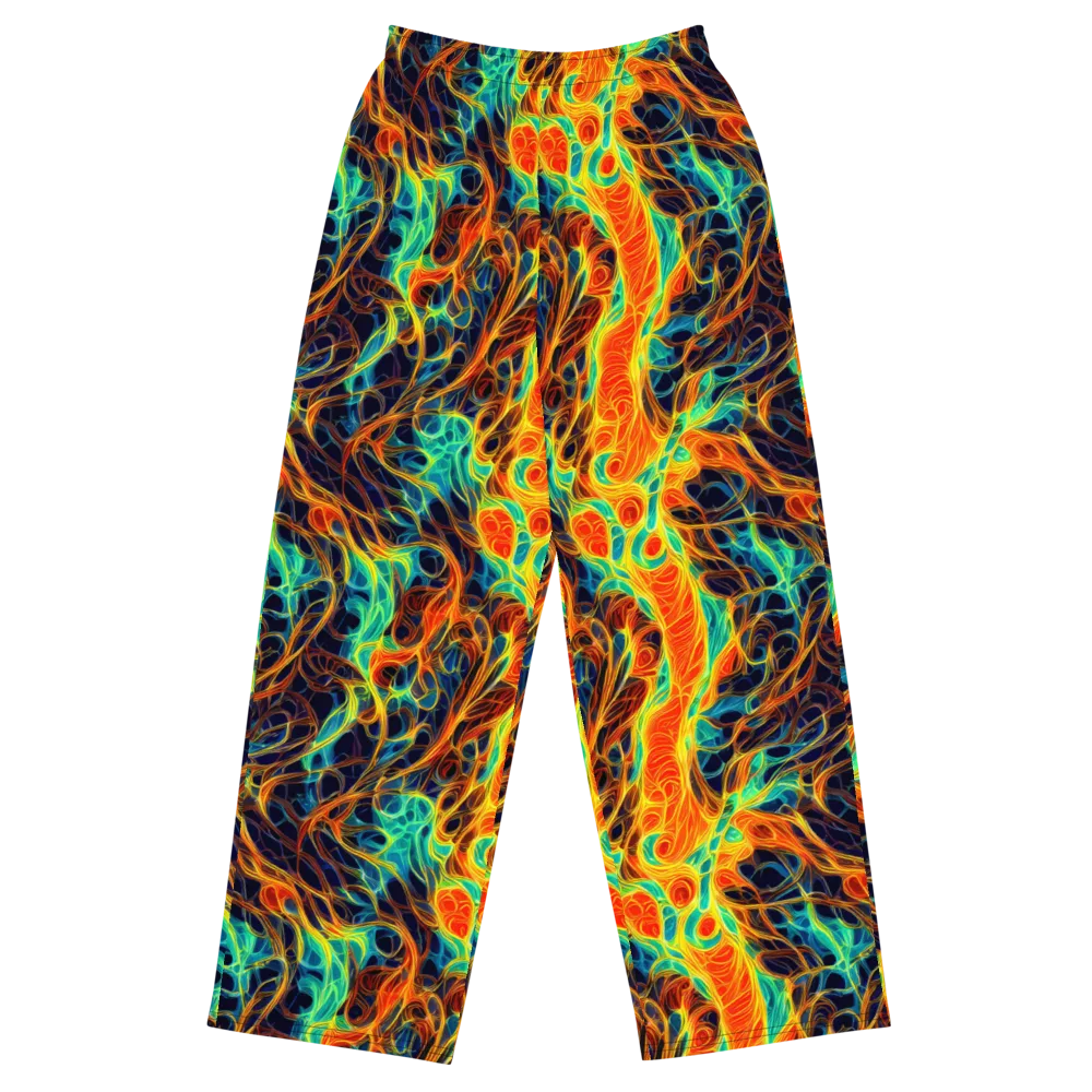 Molten Aurora on Wide-Leg Pants — Front