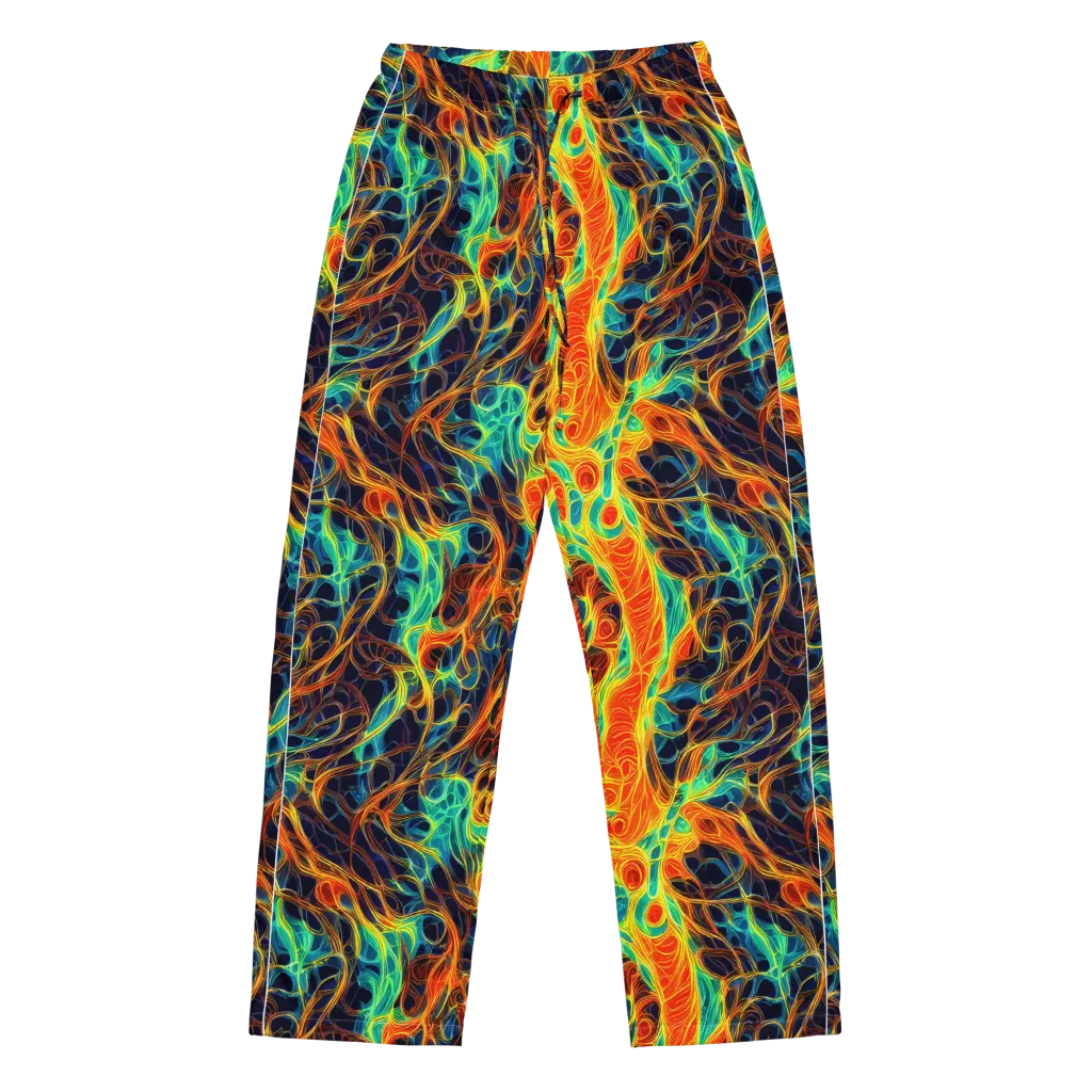 Molten Aurora on Women's Pajama Pants — Front