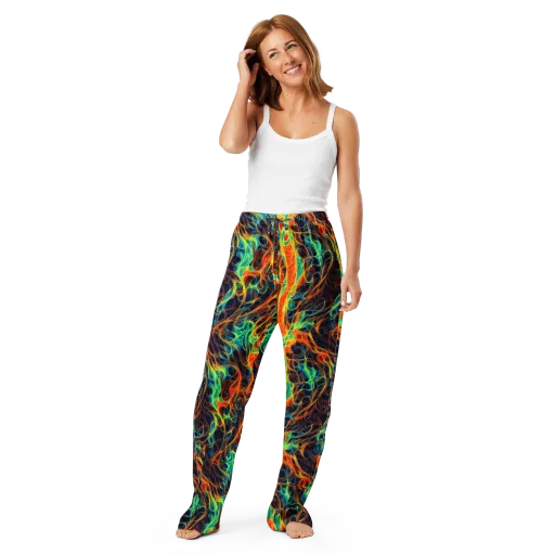 Molten Aurora on a Women's Pajama Pants