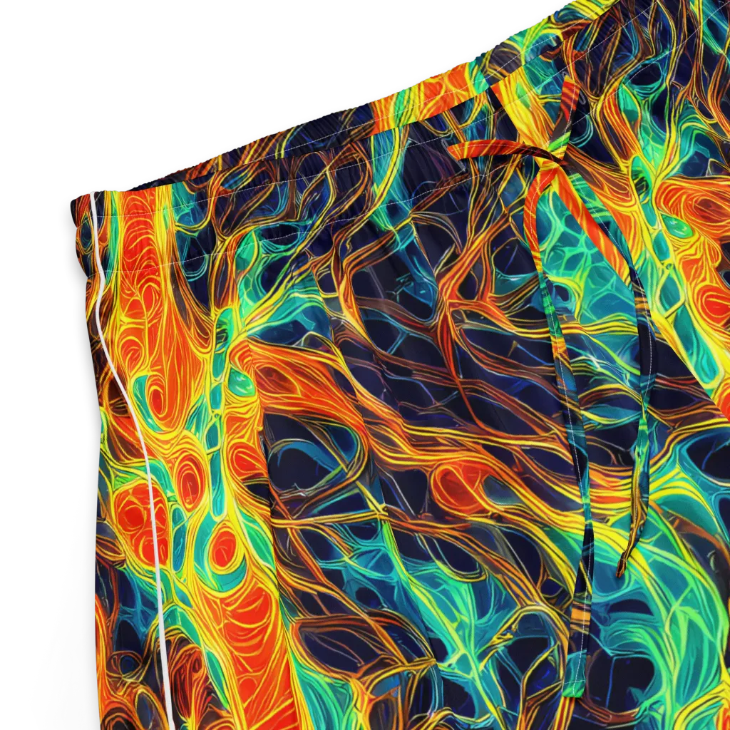 Molten Aurora on Women's Pajama Shorts — Product details