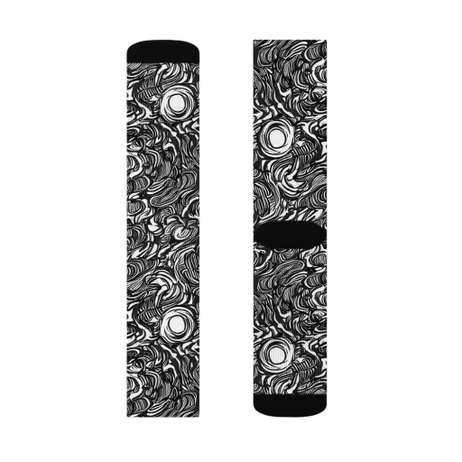 Monochrome Torrent on a Socks