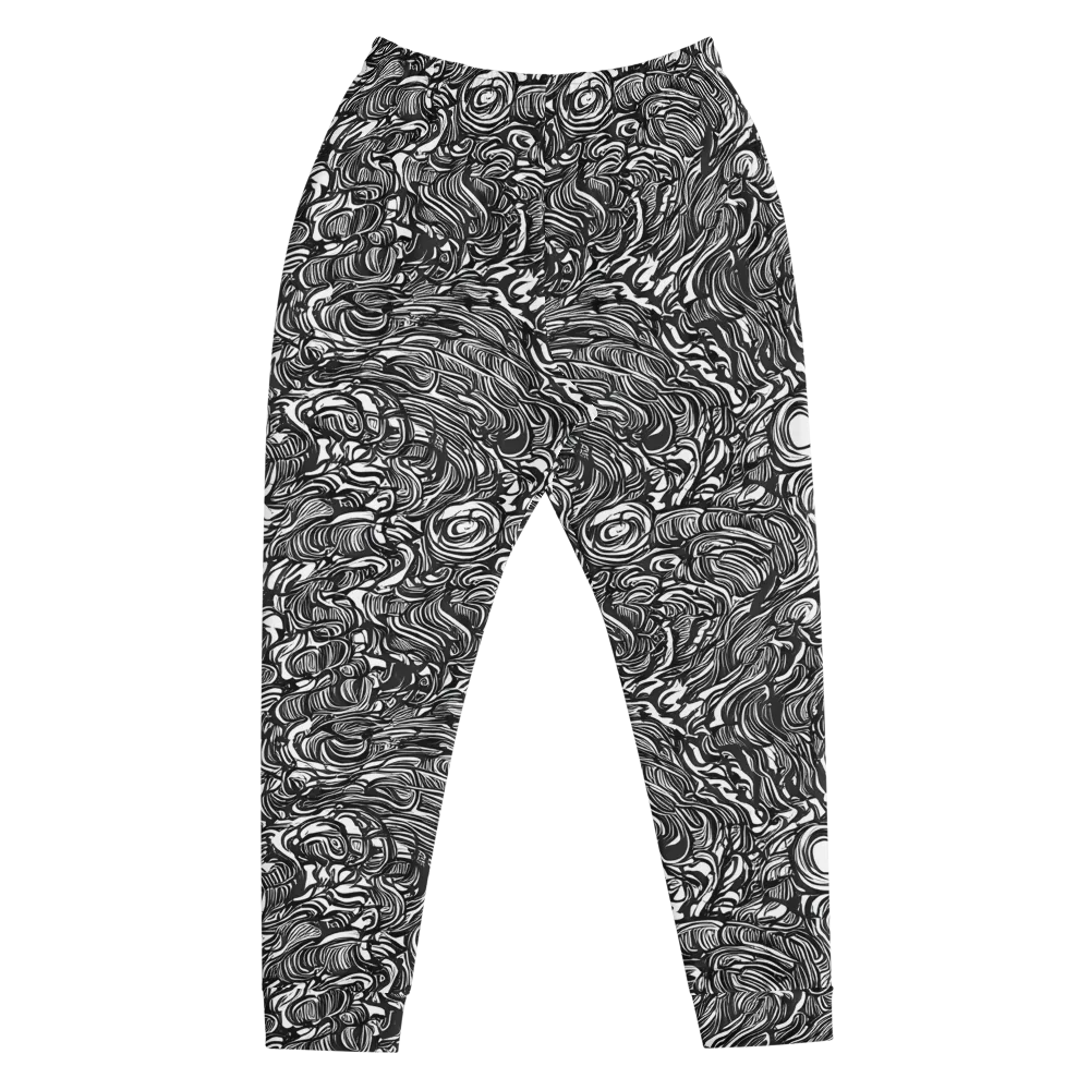 Monochrome Torrent on Men's Joggers — Front