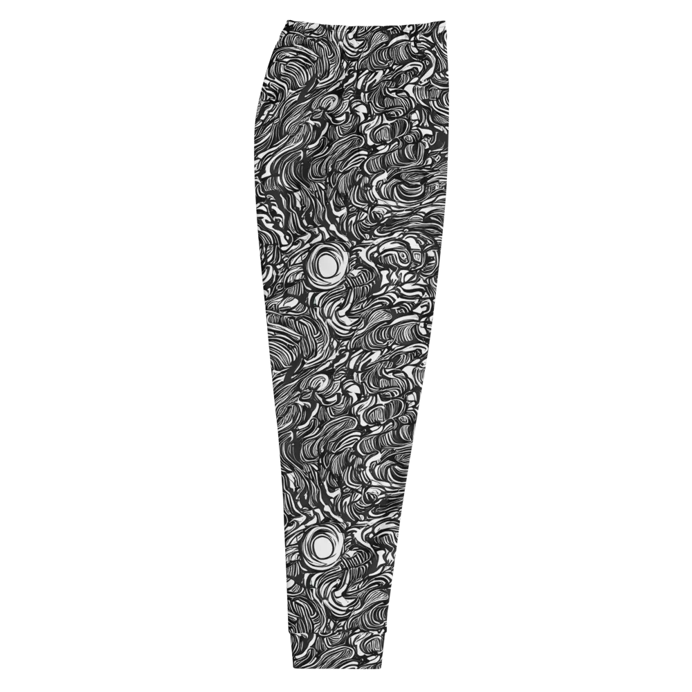 Monochrome Torrent on Men's Joggers — Right