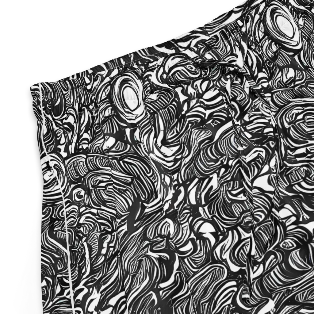 Monochrome Torrent on Women's Pajama Shorts — Product details