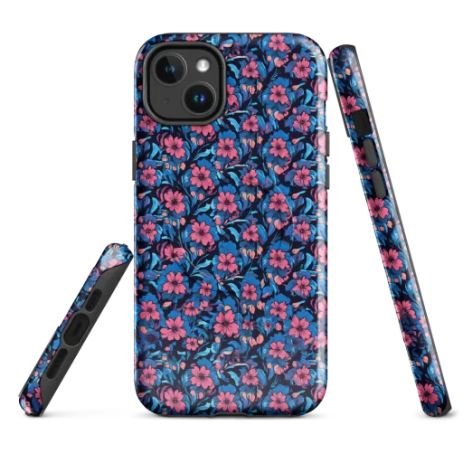 Neon Nightgarden on a MagSafe Tough Case for iPhone®