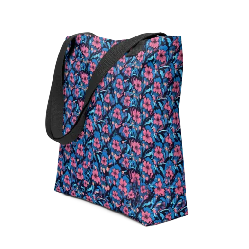 Neon Nightgarden on a Tote Bag