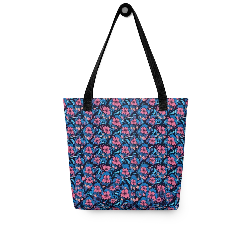 Neon Nightgarden on Tote Bag — Front