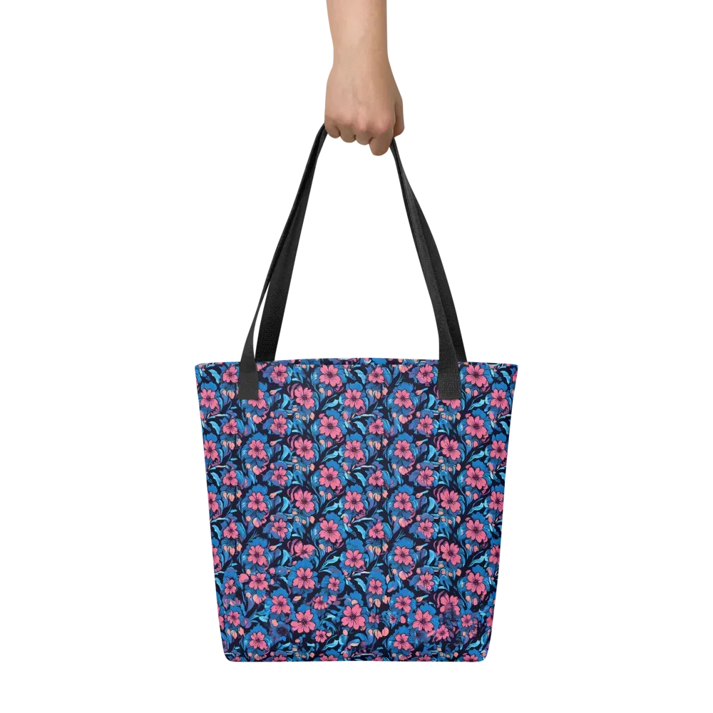 Neon Nightgarden on Tote Bag — Front