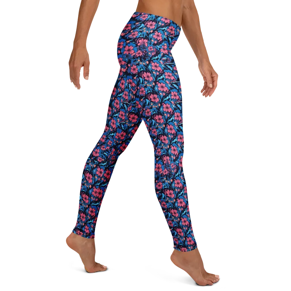 Neon Nightgarden on Leggings — Right