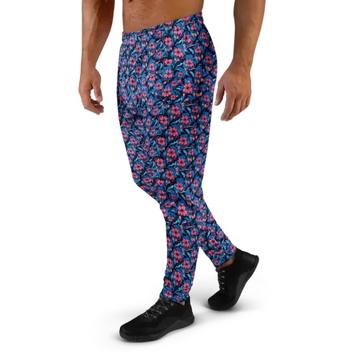Neon Nightgarden on a Men's Joggers